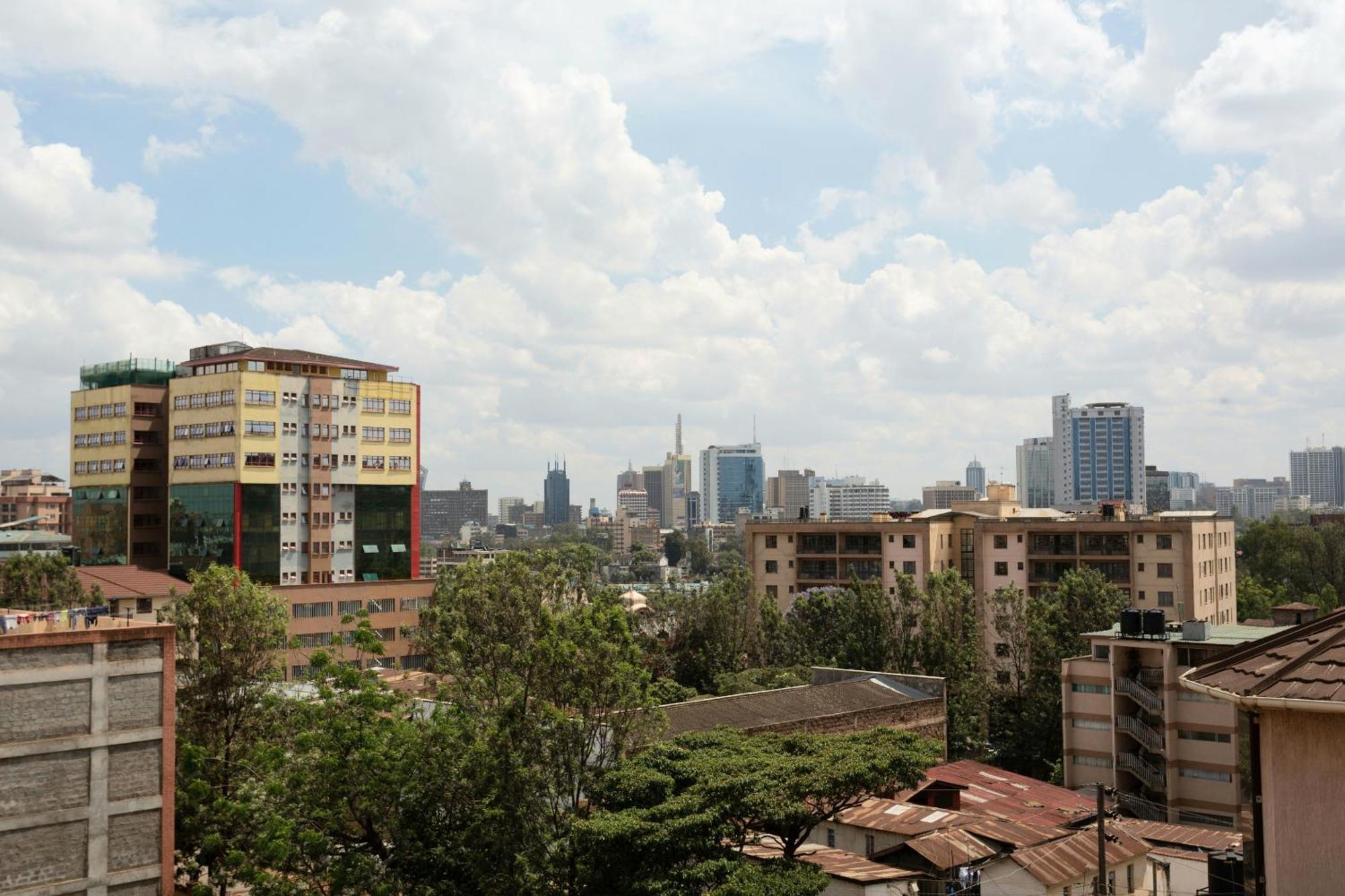 Penthouse Rooftop Studio With King Bed Nairobi Exterior photo